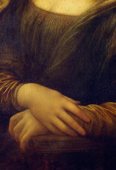 将蒙娜丽莎微笑放大后 会发现什么样的秘密（继续探索） 