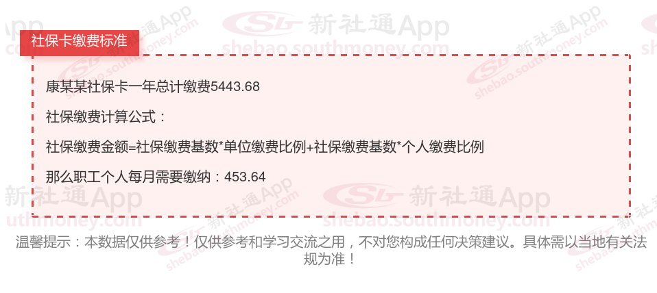 浙江绍兴职工社保卡每年交多少钱？2024职工个人社保每月交多少钱？