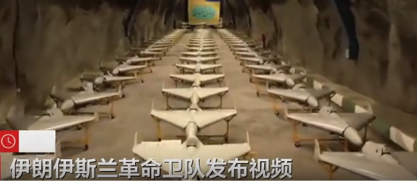 伊朗伊斯兰革命卫队发布视频展示无人机地下隧道