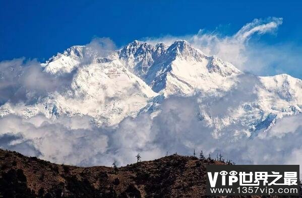 十大海拔最高的山峰排行榜 珠穆朗玛峰第一，第七被称为“魔鬼峰”