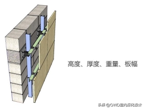 石材湿挂与干贴的区别 工艺篇石材干挂9