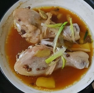 蒸盐焗鸡腿要几分钟 鲜嫩无比的椒盐蒸鸡腿(1)