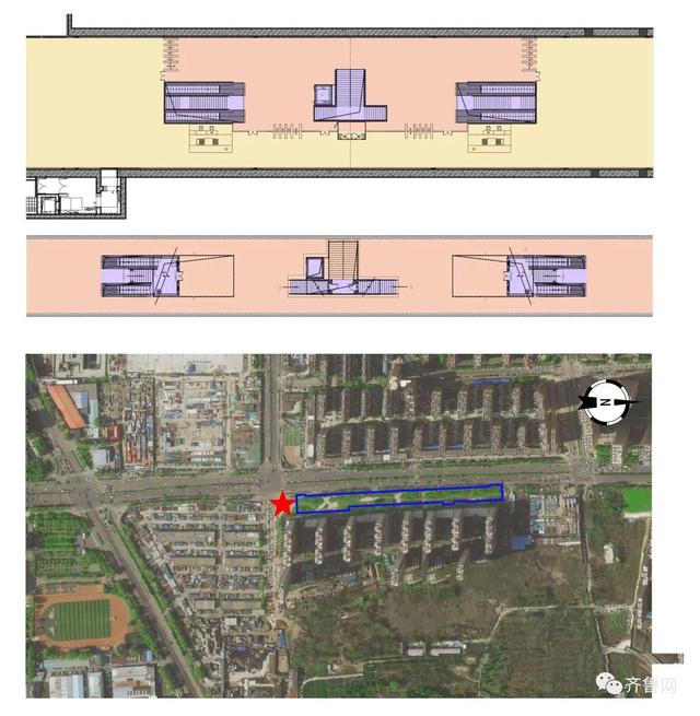 济南地铁7号线站点位置图 6个车站位置公示(4)