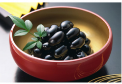 黑色的食物样的功效