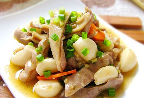大蒜烧肚条