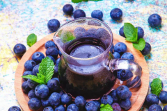 蓝莓榨汁为什么会凝固